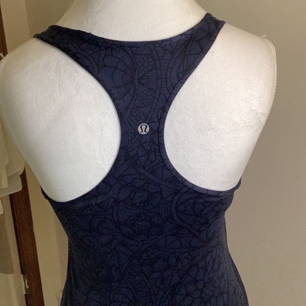 LULULEMON, BLK GRAY PATTERNED
